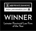 Irish law awards "Winner" certificate 2017