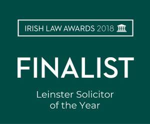 Irish awards finalist - 2018